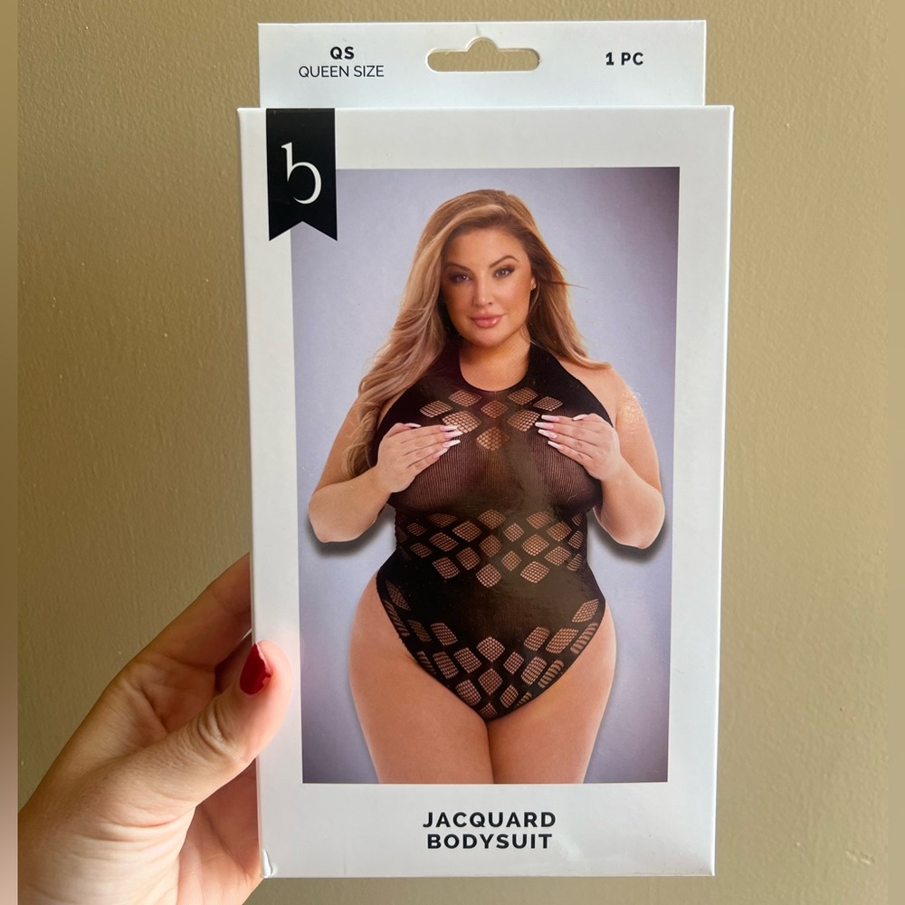 Baci Jacquard Bodysuit NIB